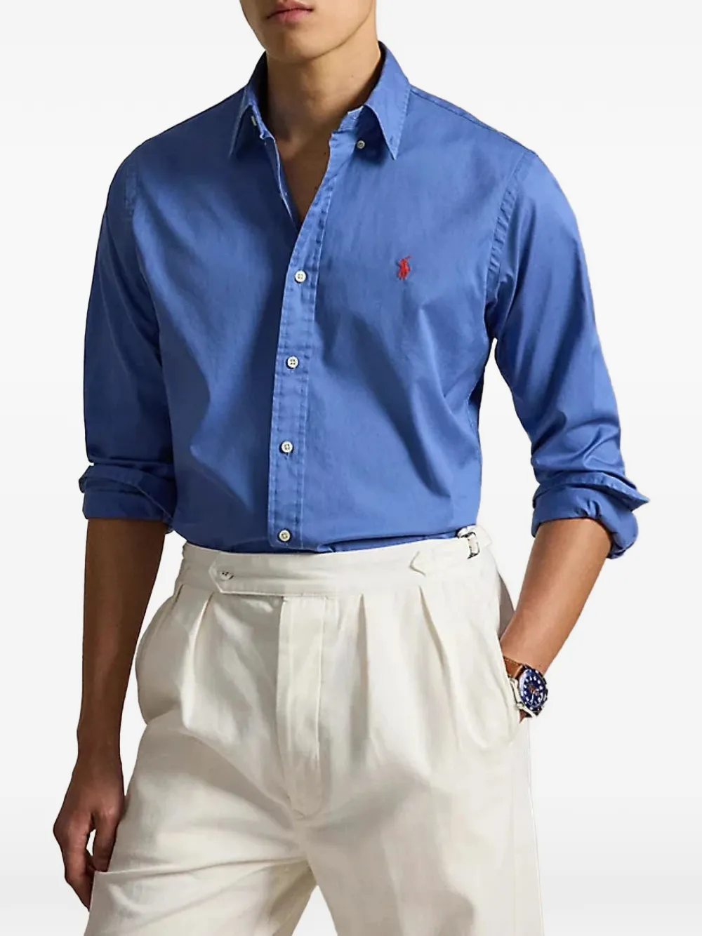 Polo Ralph Lauren Katoenen overhemd Blauw