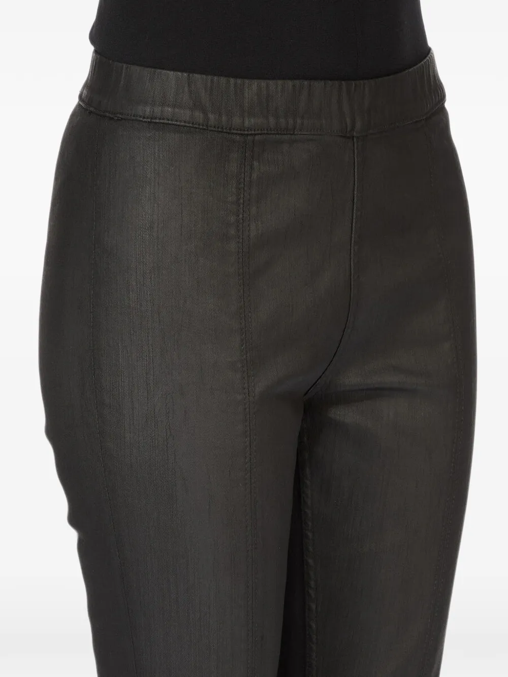 Rick Owens DRKSHDW Legging met split Zwart