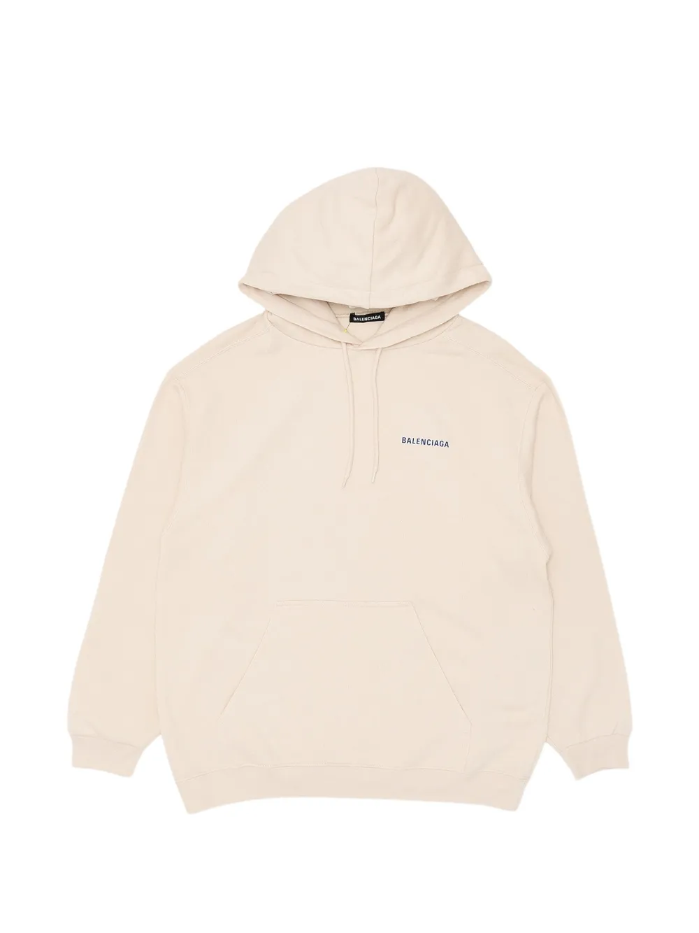 Balenciaga logo-detail hoodie - Toni neutri