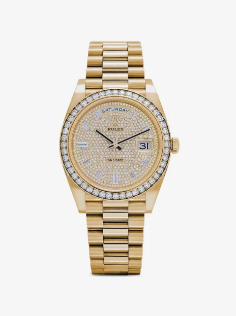 Rolex 2022 Day-Date Diamond 40mm watch 
