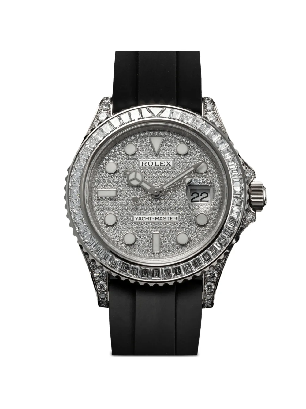 Rolex 2021 Yacht-Master diamond 42mm watch - Argento