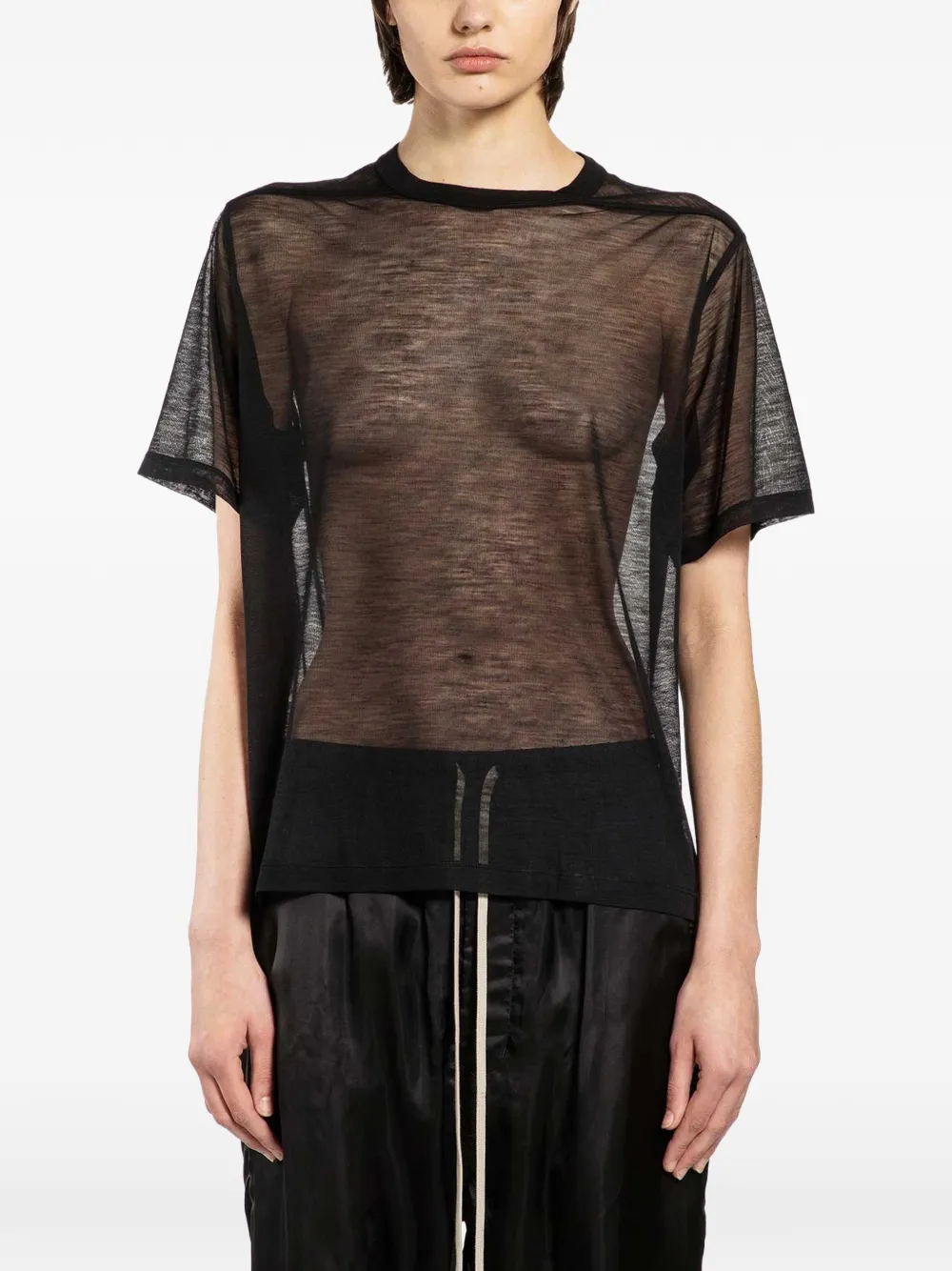 Rick Owens Temple T-shirt - Nero