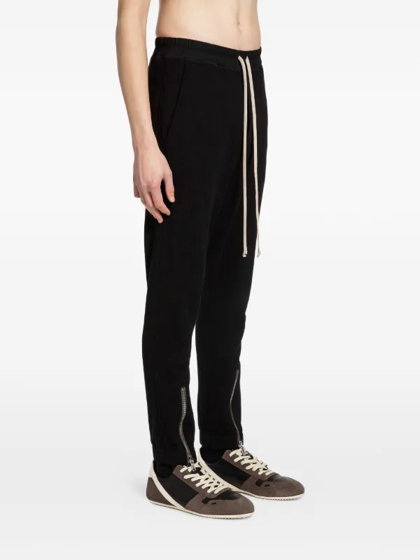 Rick Owens リックオウエンス ドローストリングトラックパンツ Rick Owens ドローストリング トラックパンツ | ブラック | FARFETCH JP