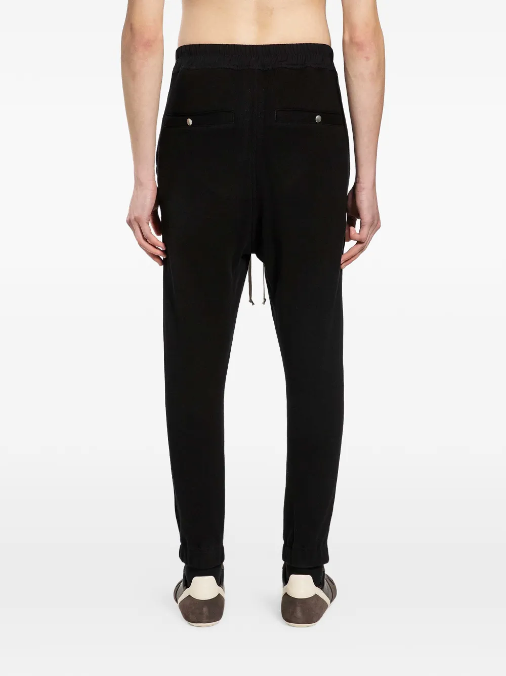 drawstring zip track pants