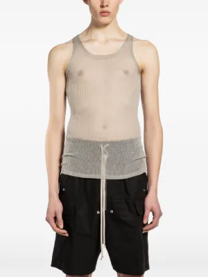 LEMAIRE リブ タンクトップ | ホワイト | FARFETCH JP