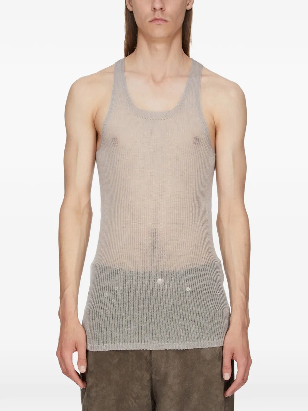 Rick Owens knitted tank top