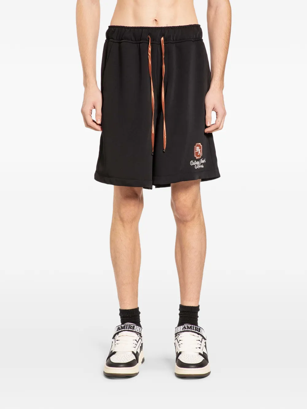 AMIRI MA Chateau drawstring-waist shorts - Nero