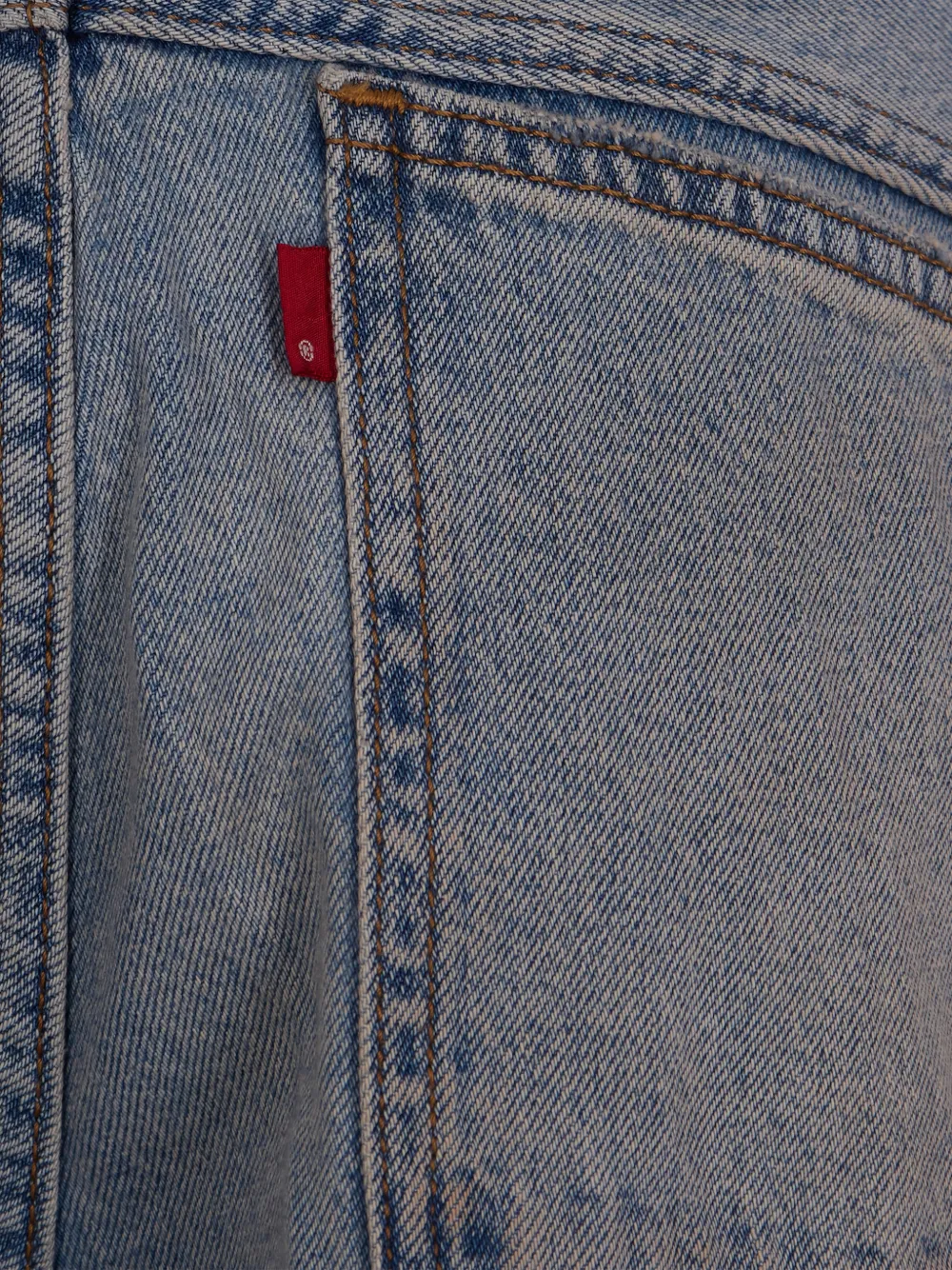 Levi's Super Baggy Barrel jeans met vervaagd effect Blauw