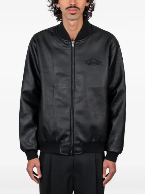 Arte Antwerp logo-embossed bomber jacket
