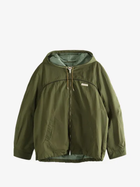 Marni zip-fastening hooded jacket