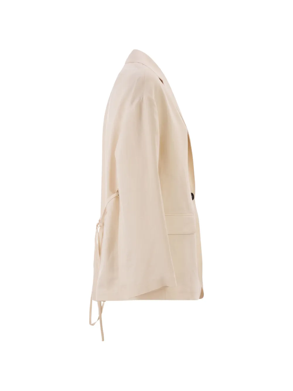  Brunello Cucinelli Tie-belt Blazer - Neutrals 