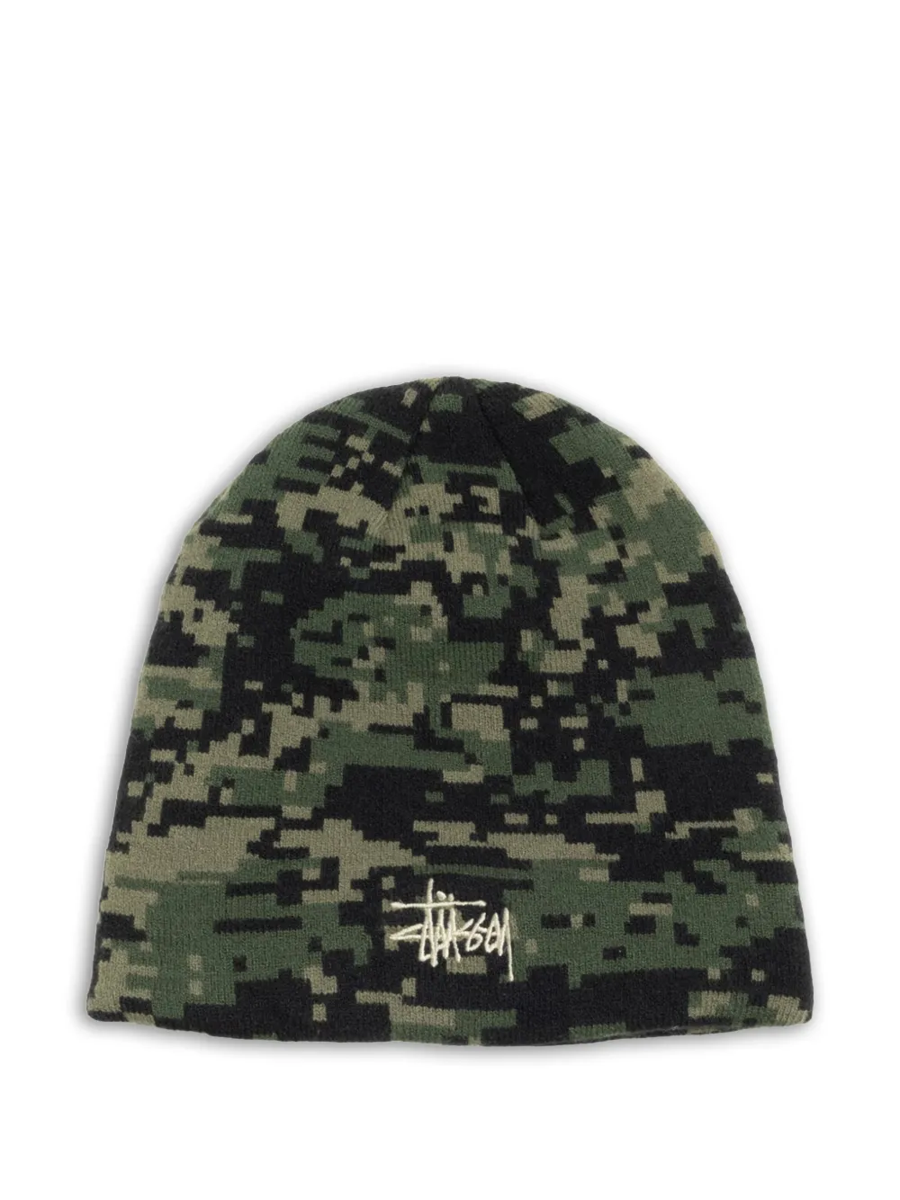 Stüssy patterned beanie hat - Verde