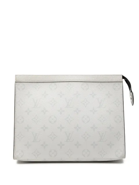 Louis Vuitton Pre-Owned 2021-2025 Monogram Taigarama Pochette Voyage MM clutch bag