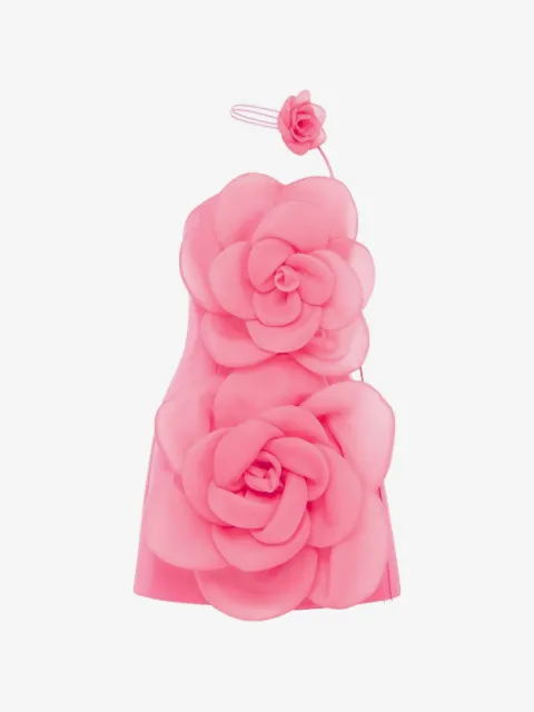 Leo Lin Floret flower mini dress