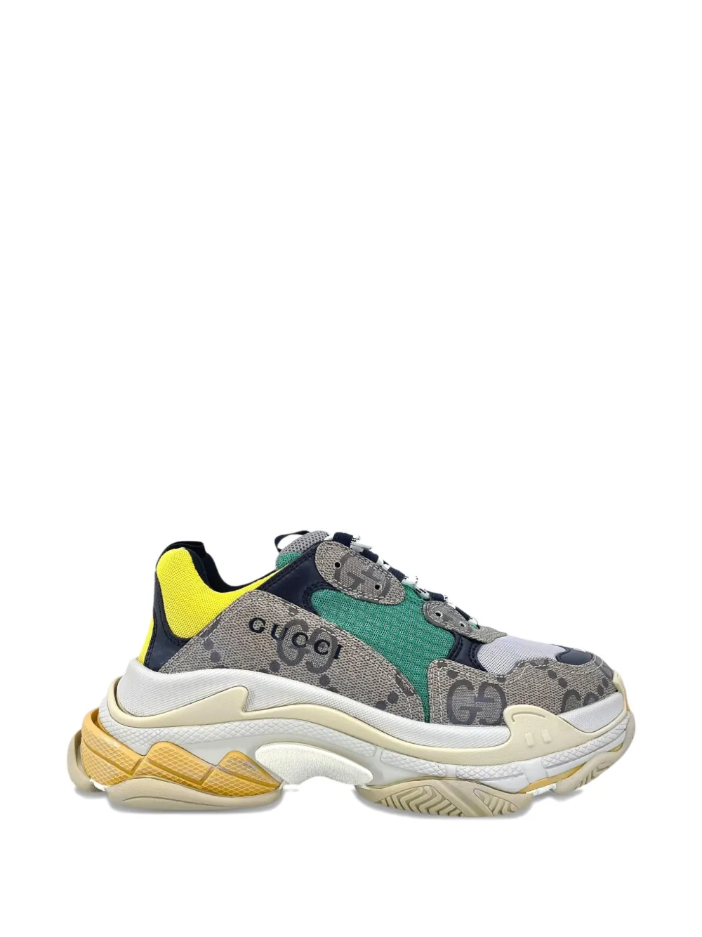 Balenciaga x Gucci Hacker Project Triple S sneakers - Toni neutri