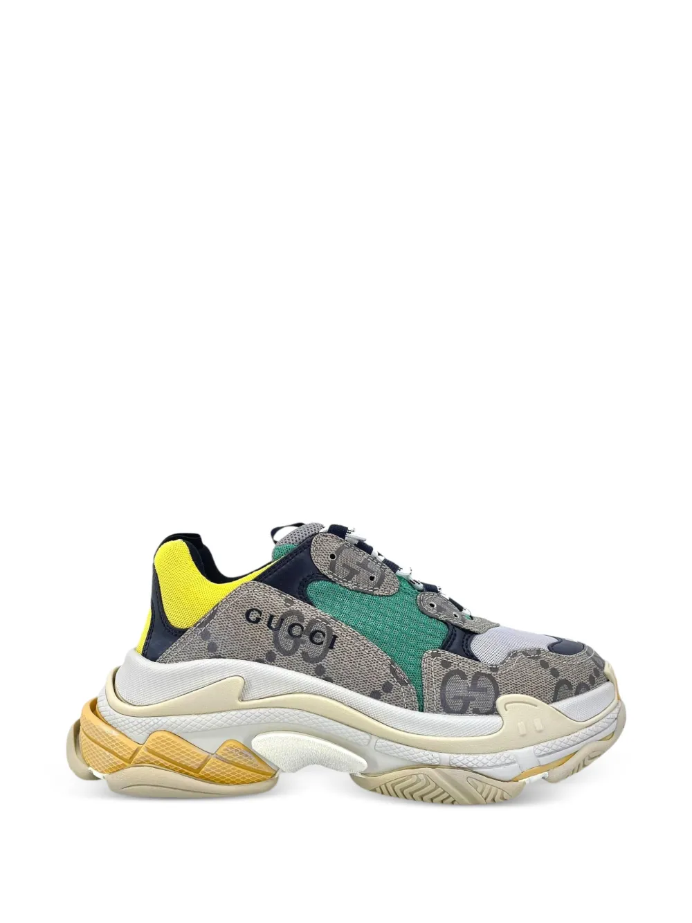 Balenciaga x Gucci Hacker Project Triple S sneakers - Toni neutri