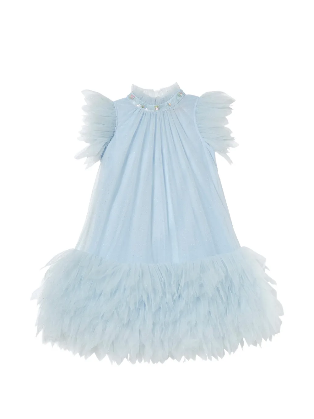 Tutu Du Monde Abito Dahlia con glitter - Blu