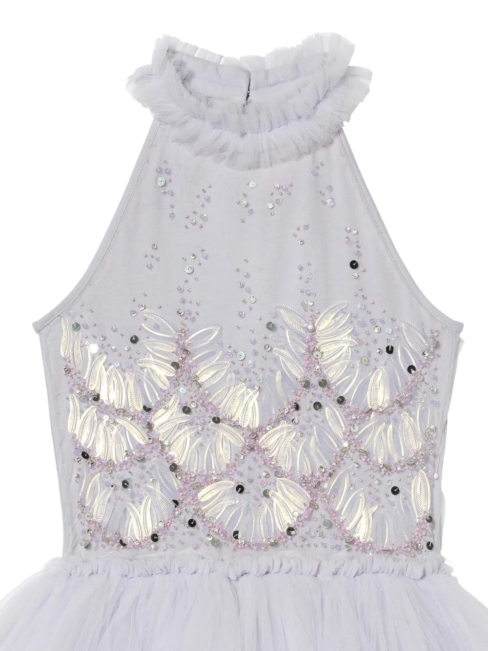 Tutu Du Monde Kiss & Shell jurk met tutu Paars