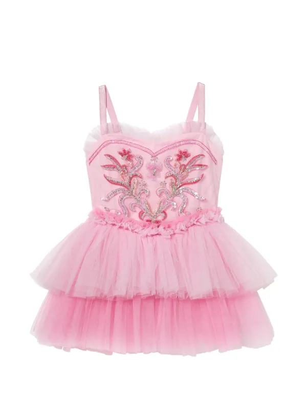 blush pink tutu dress Zahra Pink Tutu Dress
