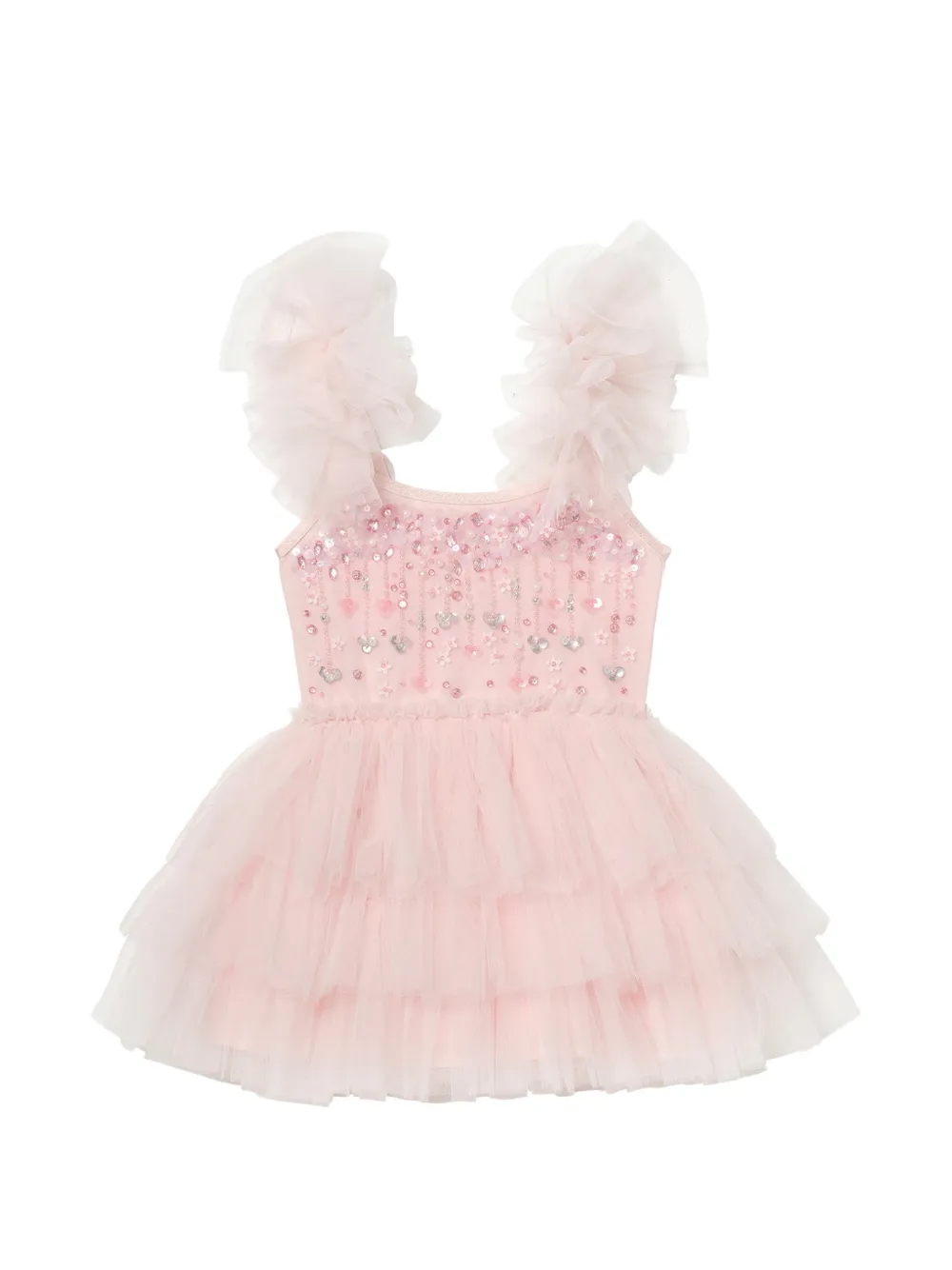 Tutu Du Monde ruffled luminara dress - Rosa