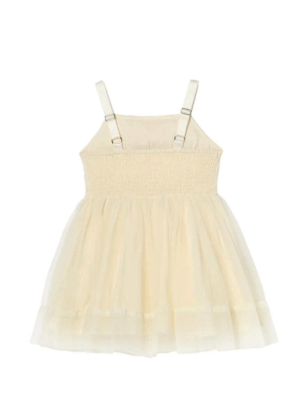 Tutu Du Monde Tulen jurk met bloemen Beige