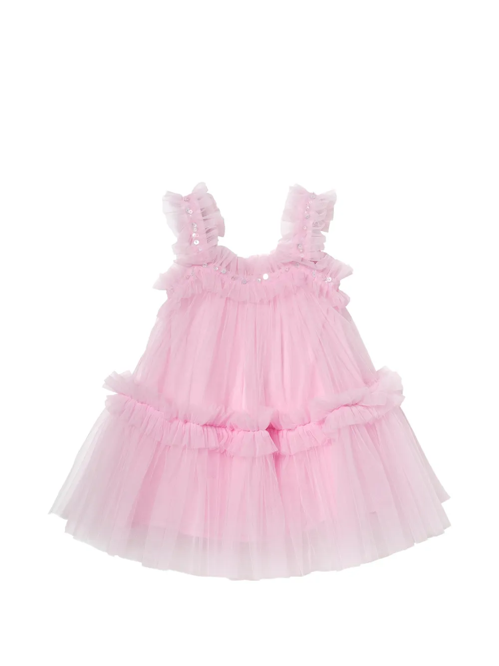 Tutu Du Monde tulle ruffled petit four dress - Rosa