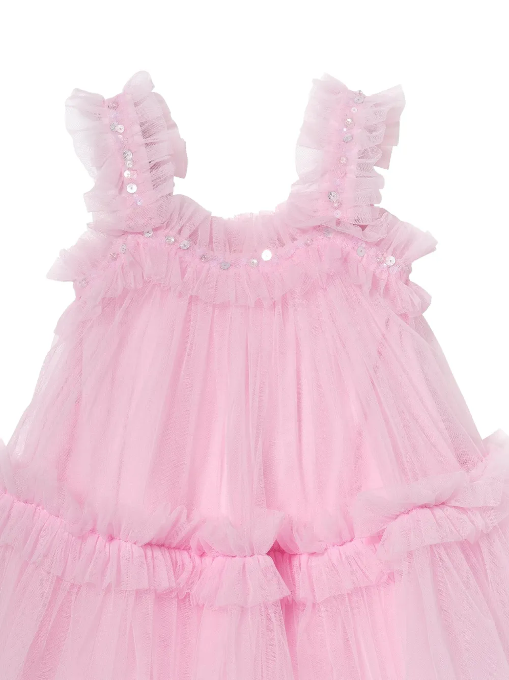 Tutu Du Monde Tulen jurk met ruches Roze