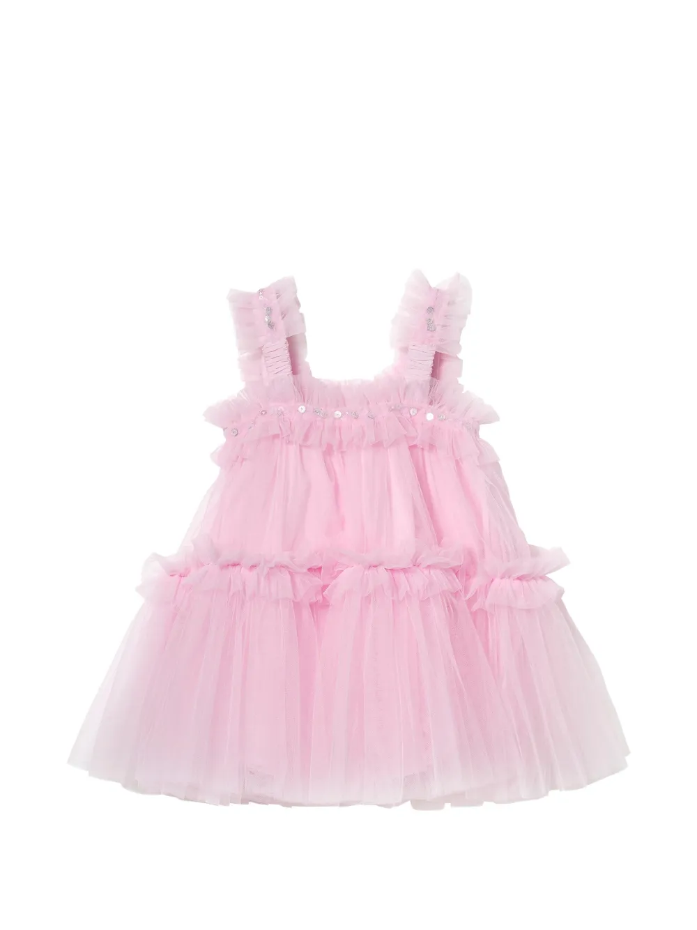 Tutu Du Monde Tulen jurk met ruches Roze