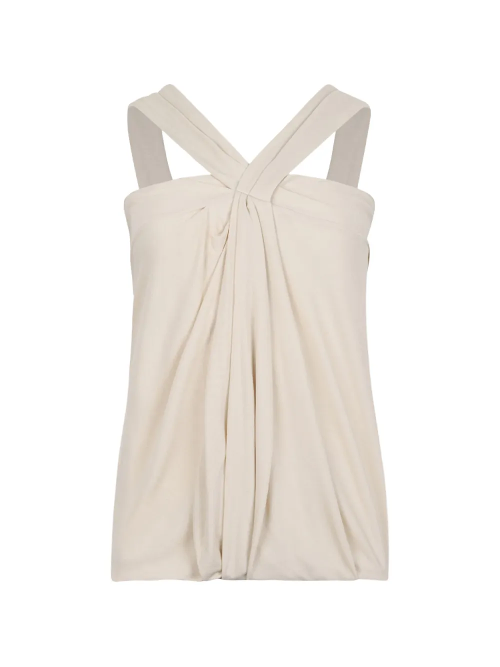 ISABEL MARANT crossover-strap top - Toni neutri