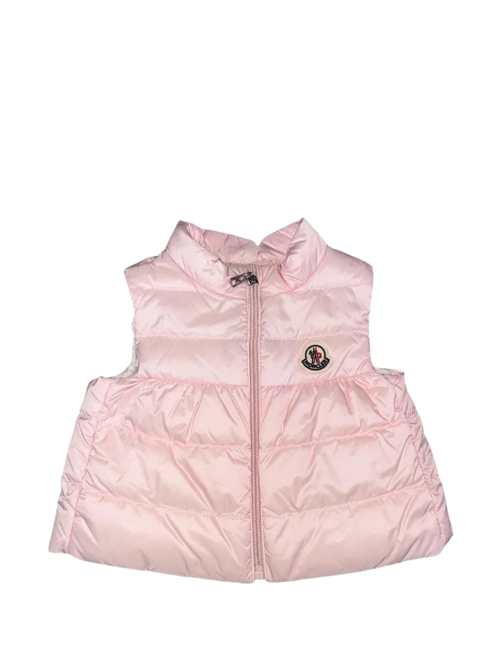 Moncler Enfant Gilet met logopatch Roze