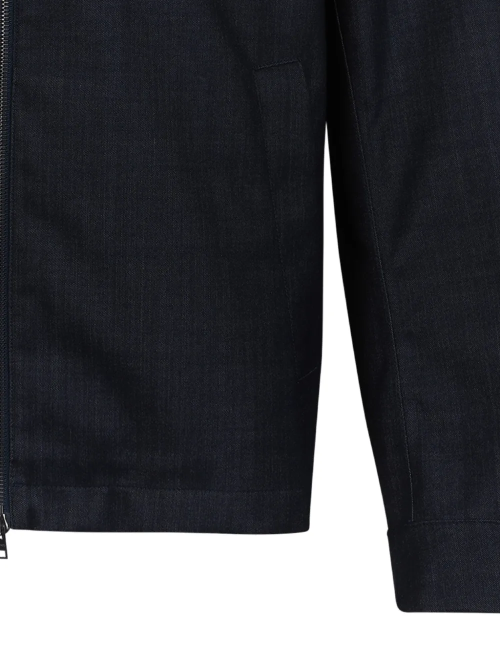 Herno Jack met rits Blauw