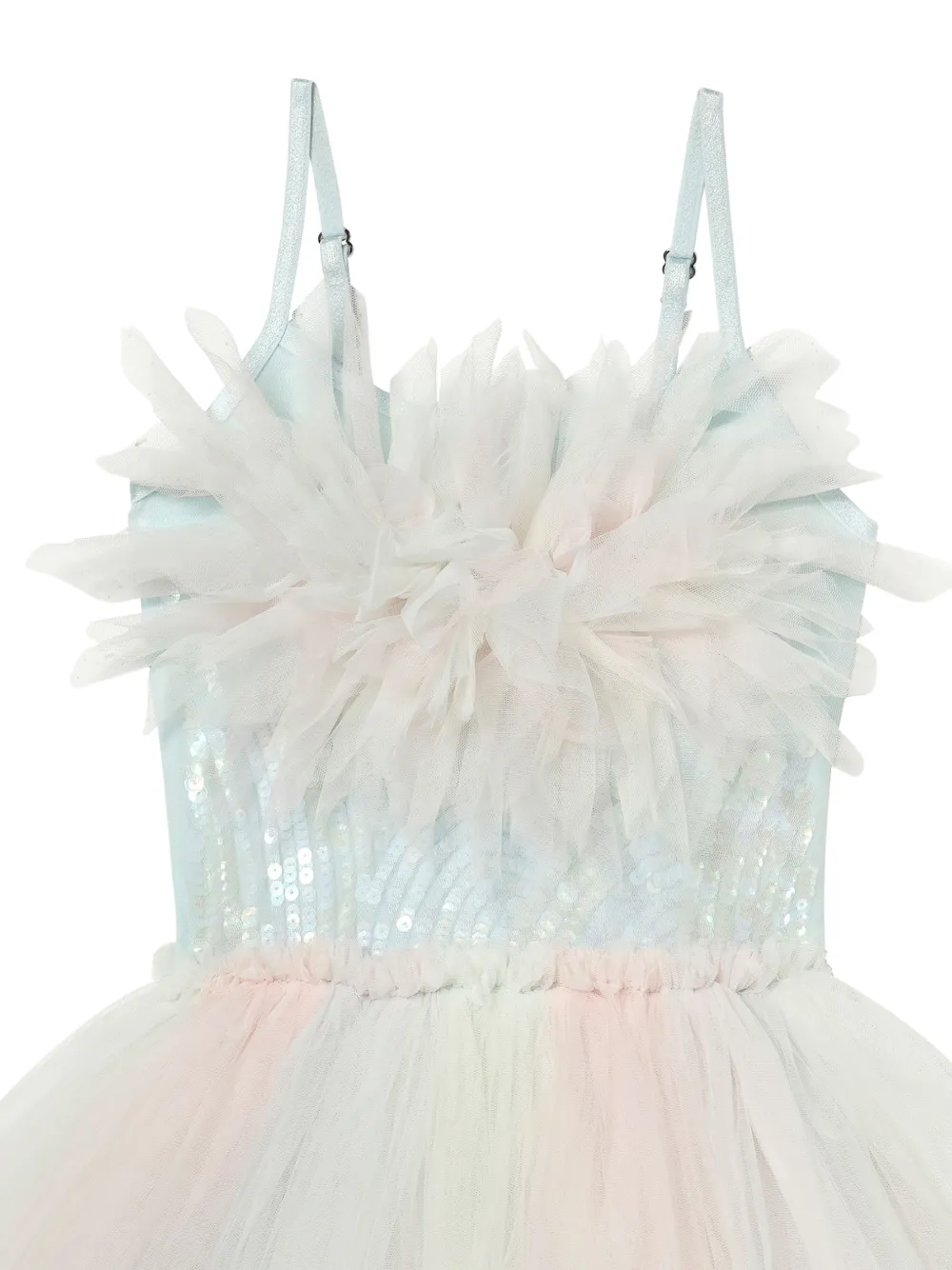  Tutu Du Monde Sequin Embellished Tutu Dress - White 