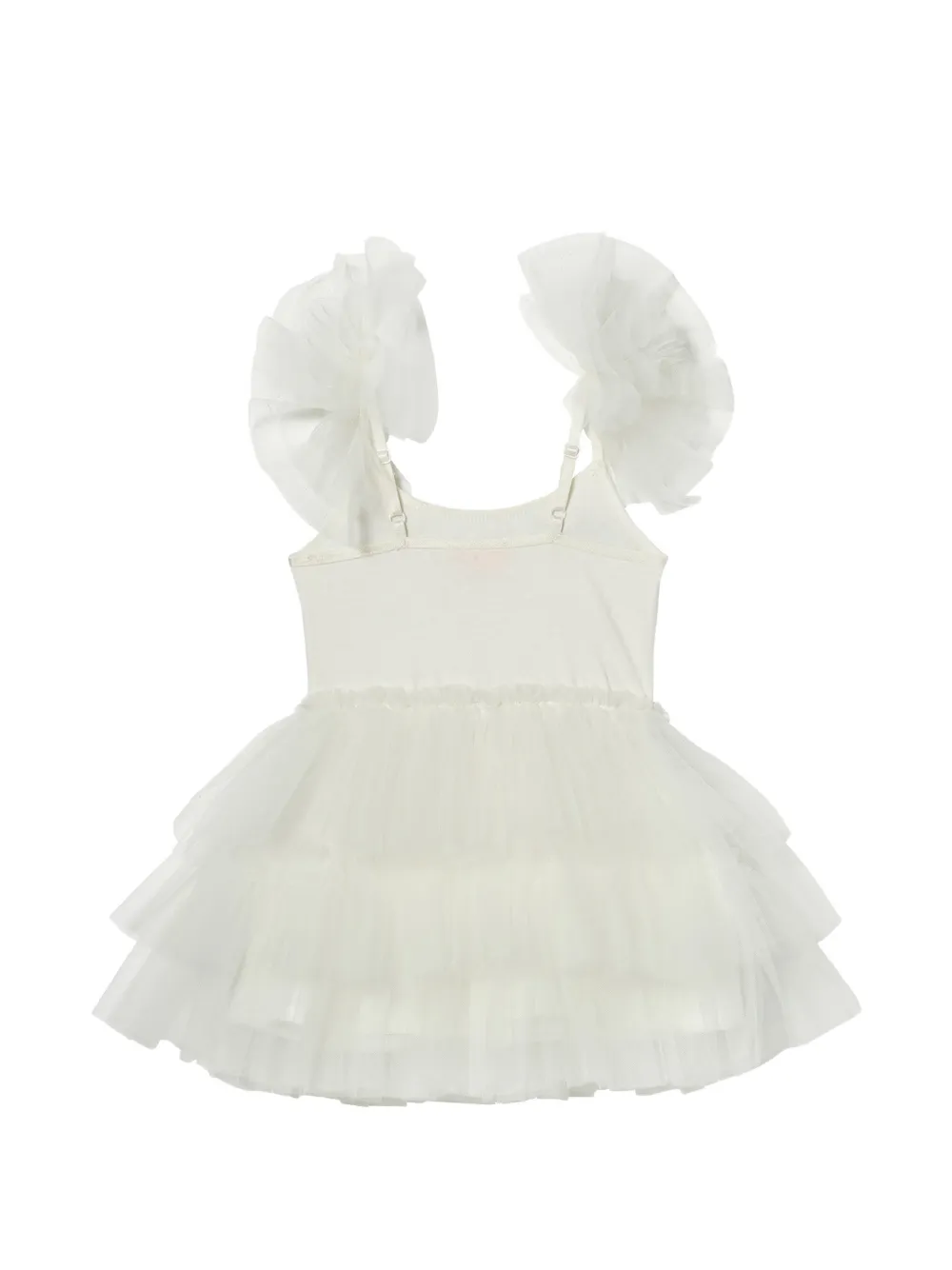  Tutu Du Monde Ruffled Embellished Tutu Dress - Neutrals 