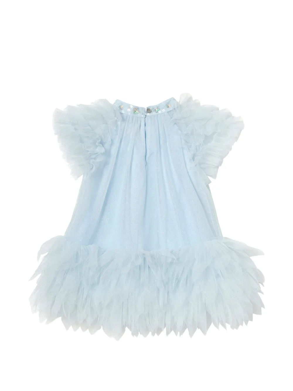 Tutu Du Monde Jurk met glitters en tule Blauw