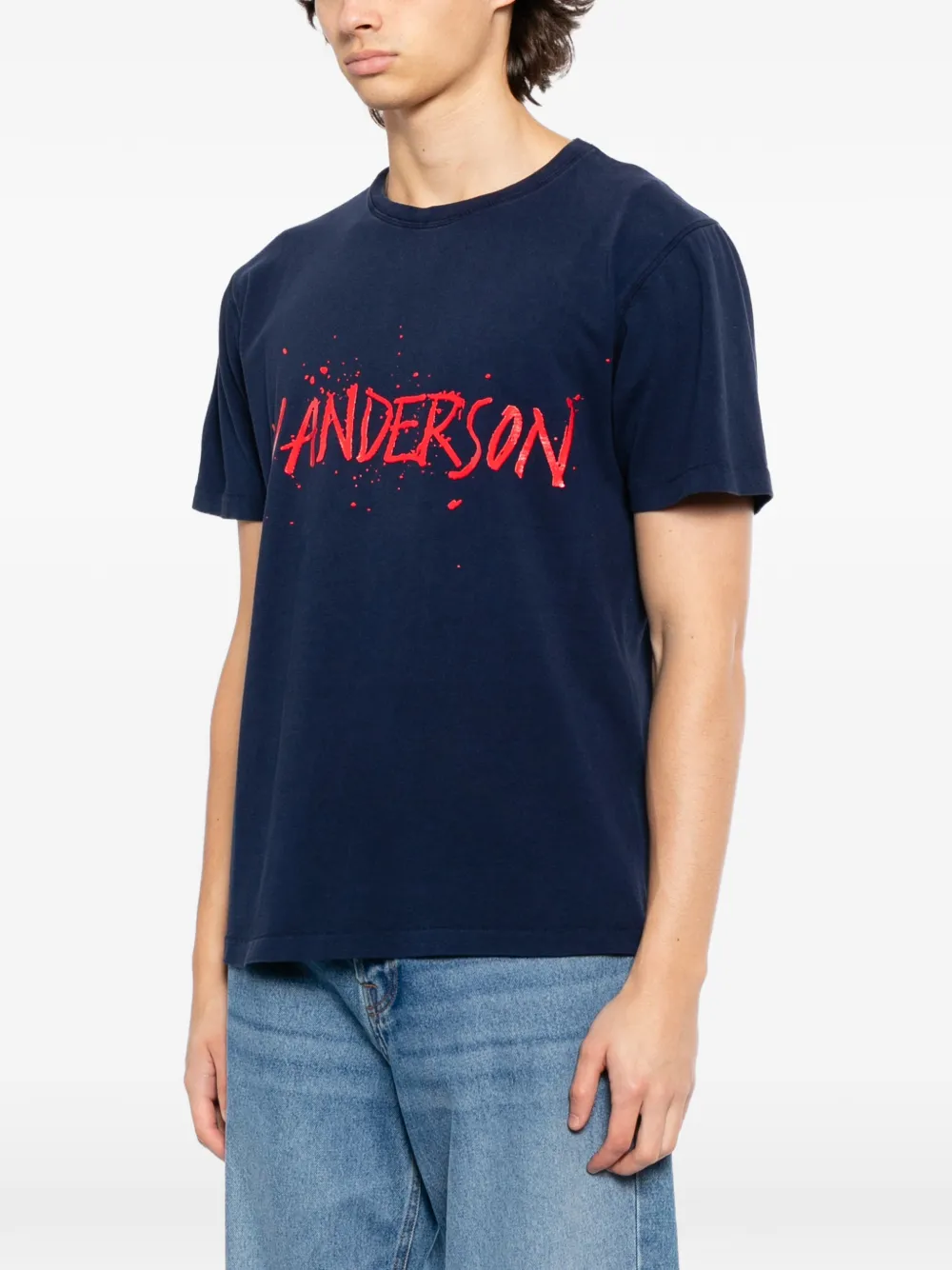  Jw Anderson Circular T-shirt - Blue 