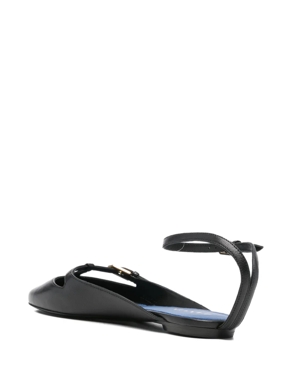 Lanvin Ballerina's met gesp Zwart