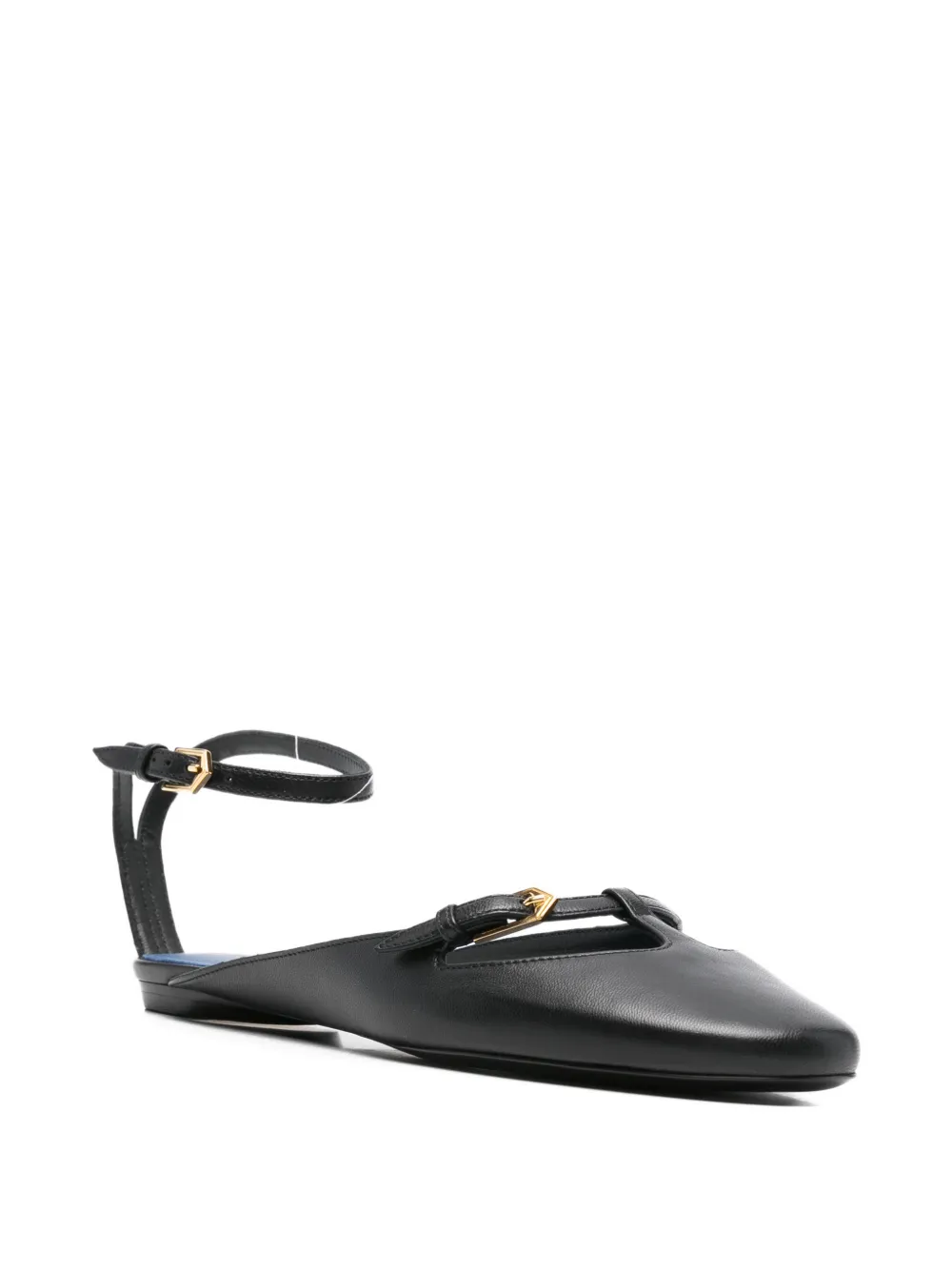 Lanvin Ballerina's met gesp Zwart