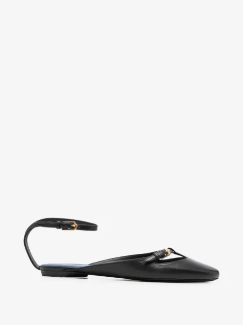 Lanvin buckle-fastening ballerina shoes