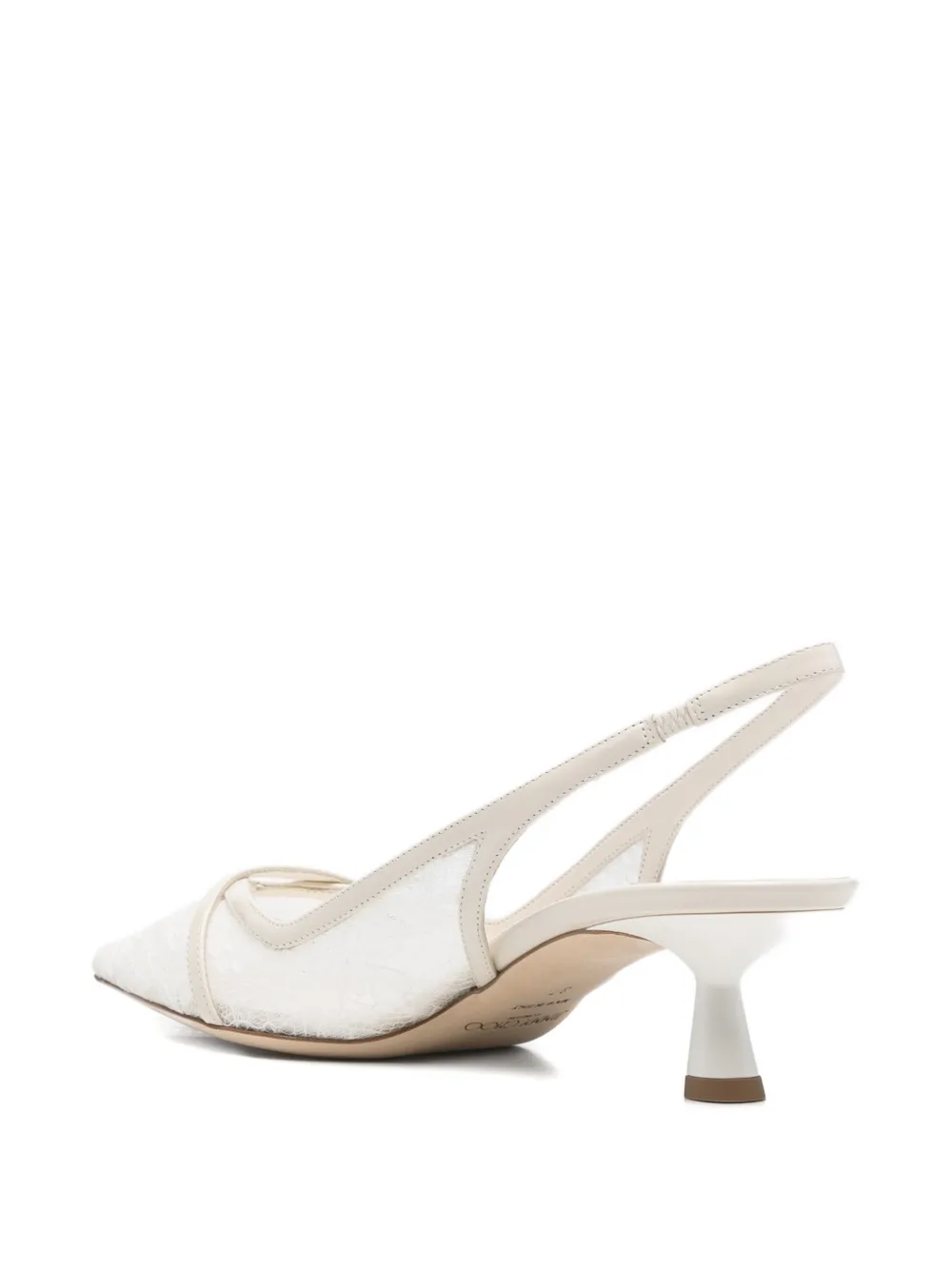 Jimmy Choo Amita slingback pumps Wit