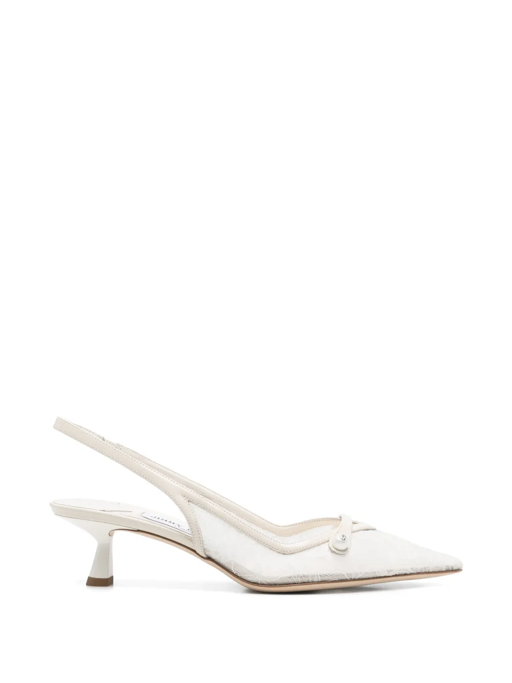 Jimmy Choo Amita slingback pumps Wit