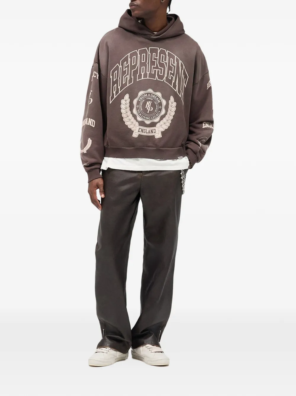 Represent Legacy Crest hoodie Bruin