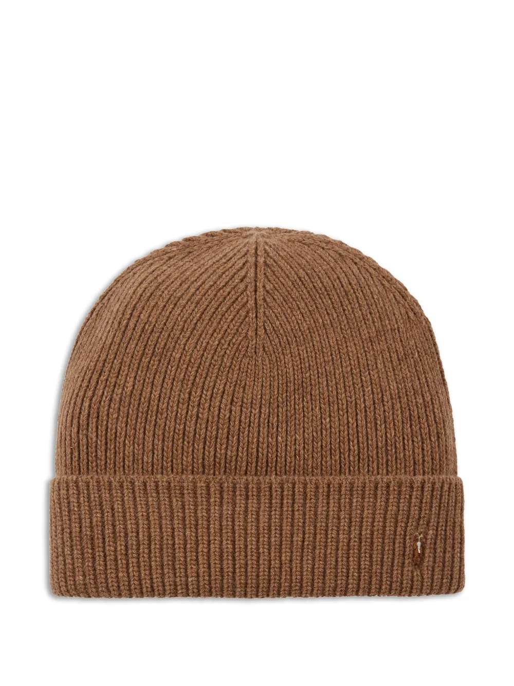 Polo Ralph Lauren signature-cuff beanie hat - Marrone