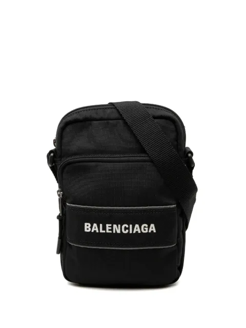 Balenciaga Pre-Owned 2010 スモール ナイロン スポーツ メッセンジャーショルダーバッグ
