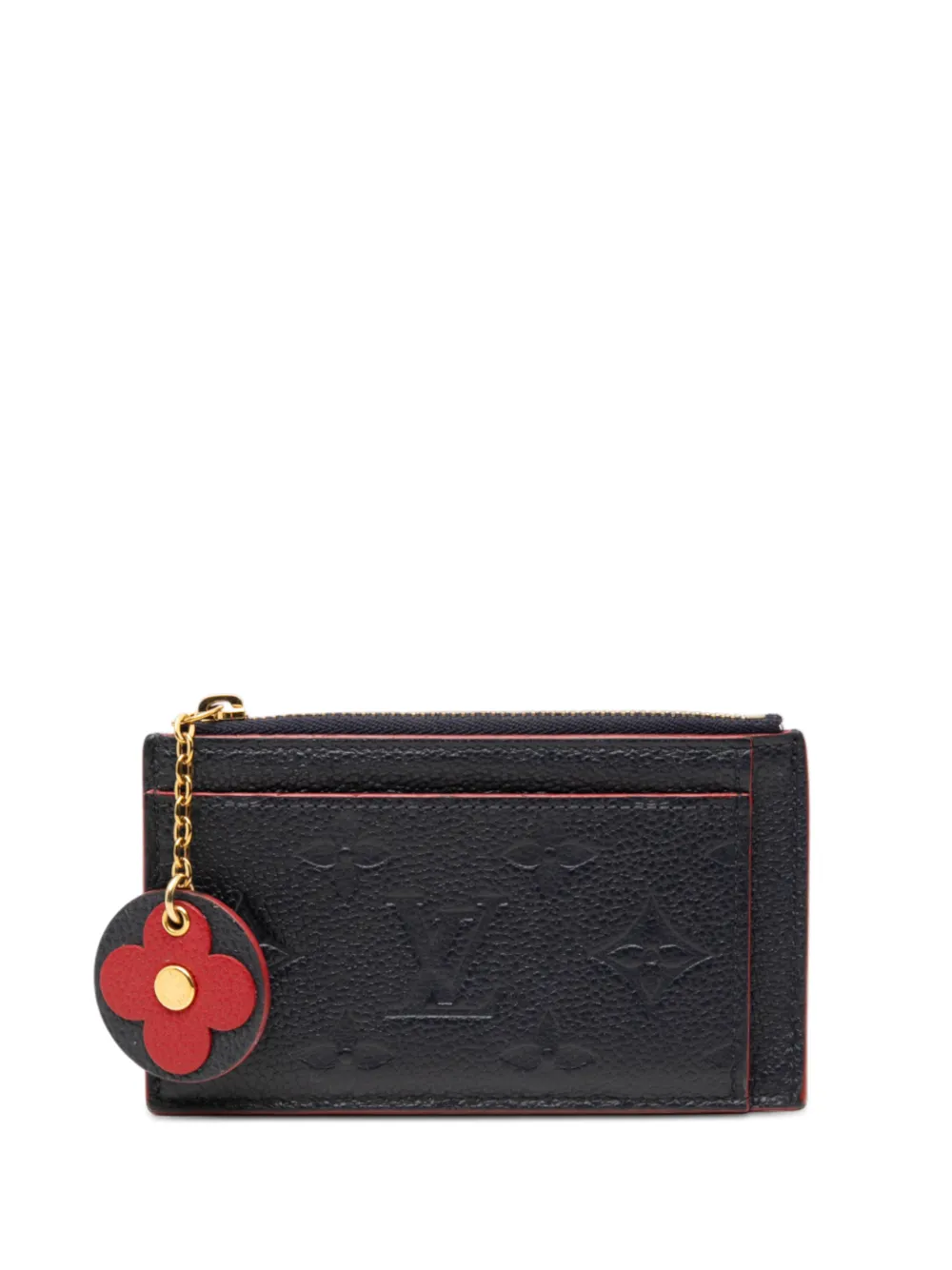 Louis Vuitton Pre-Owned 2019 Monogram Empreinte Zipped card holder - Blau