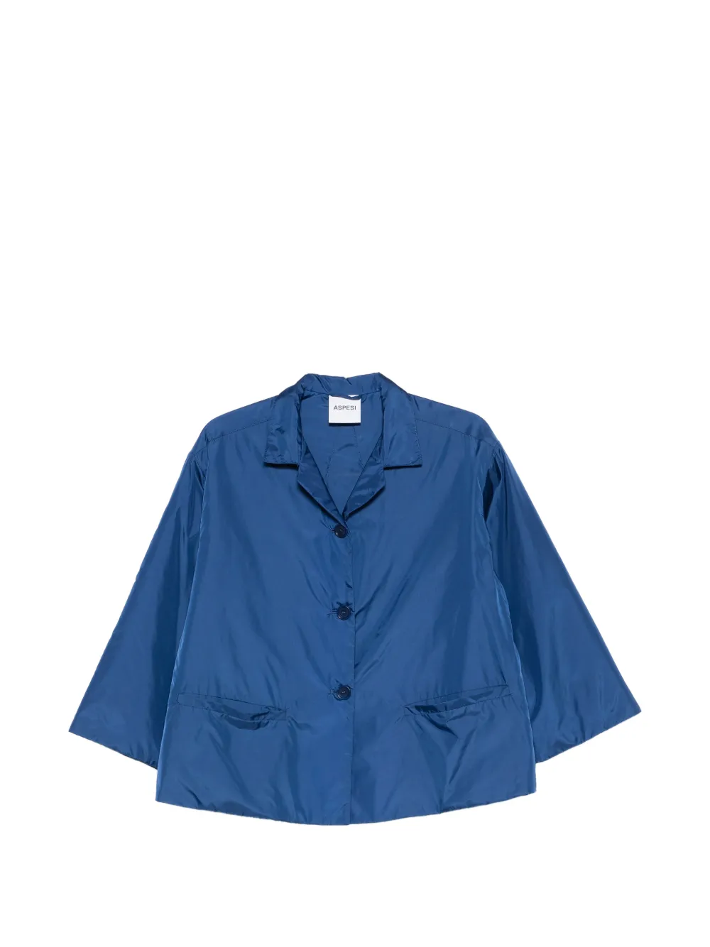ASPESI button-fastening front-pocket jacket - Blu
