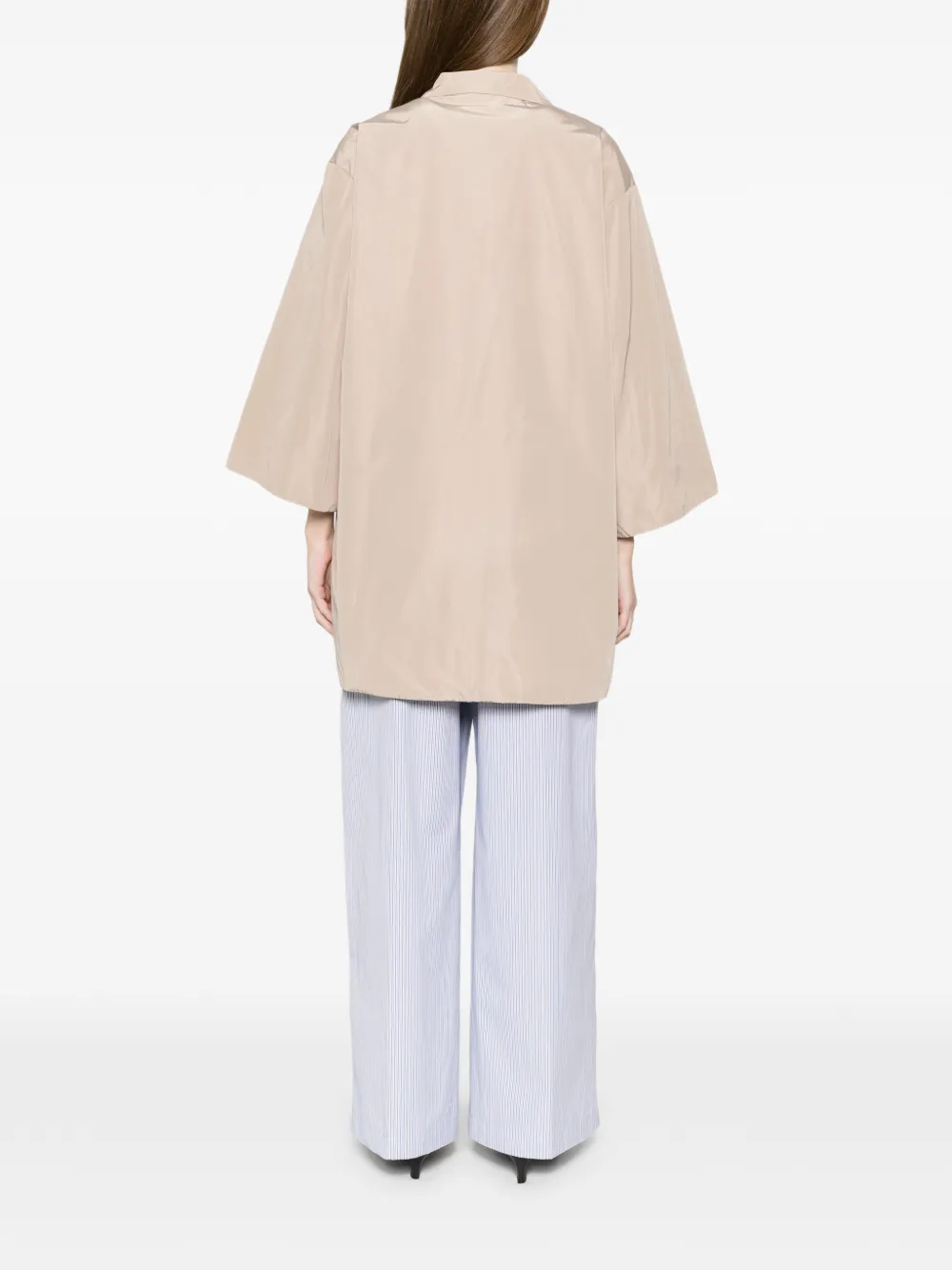 ASPESI Jas met knopen Beige