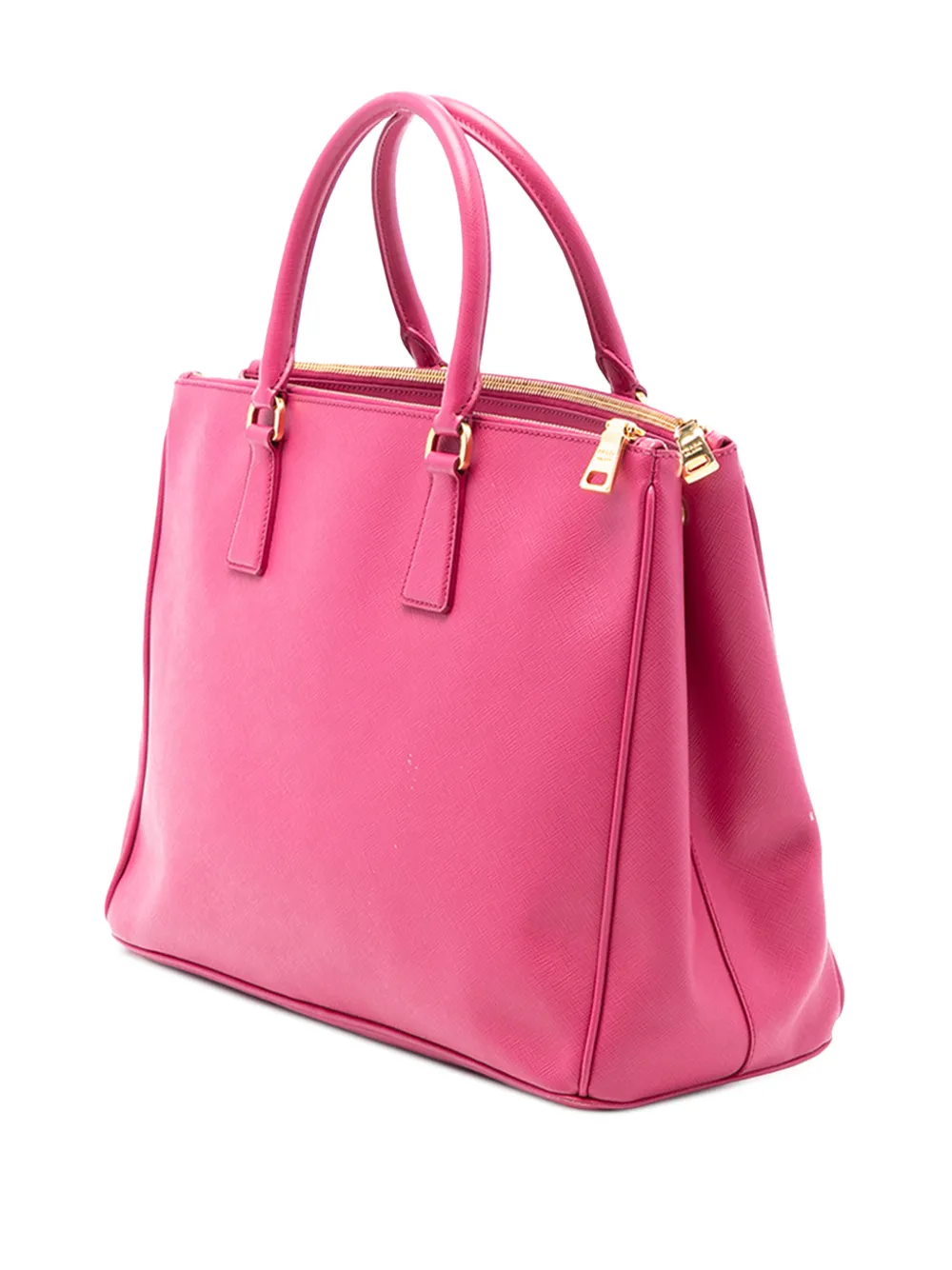 2010-2025 Medium Saffiano Lux Galleria Double Zip Satchel