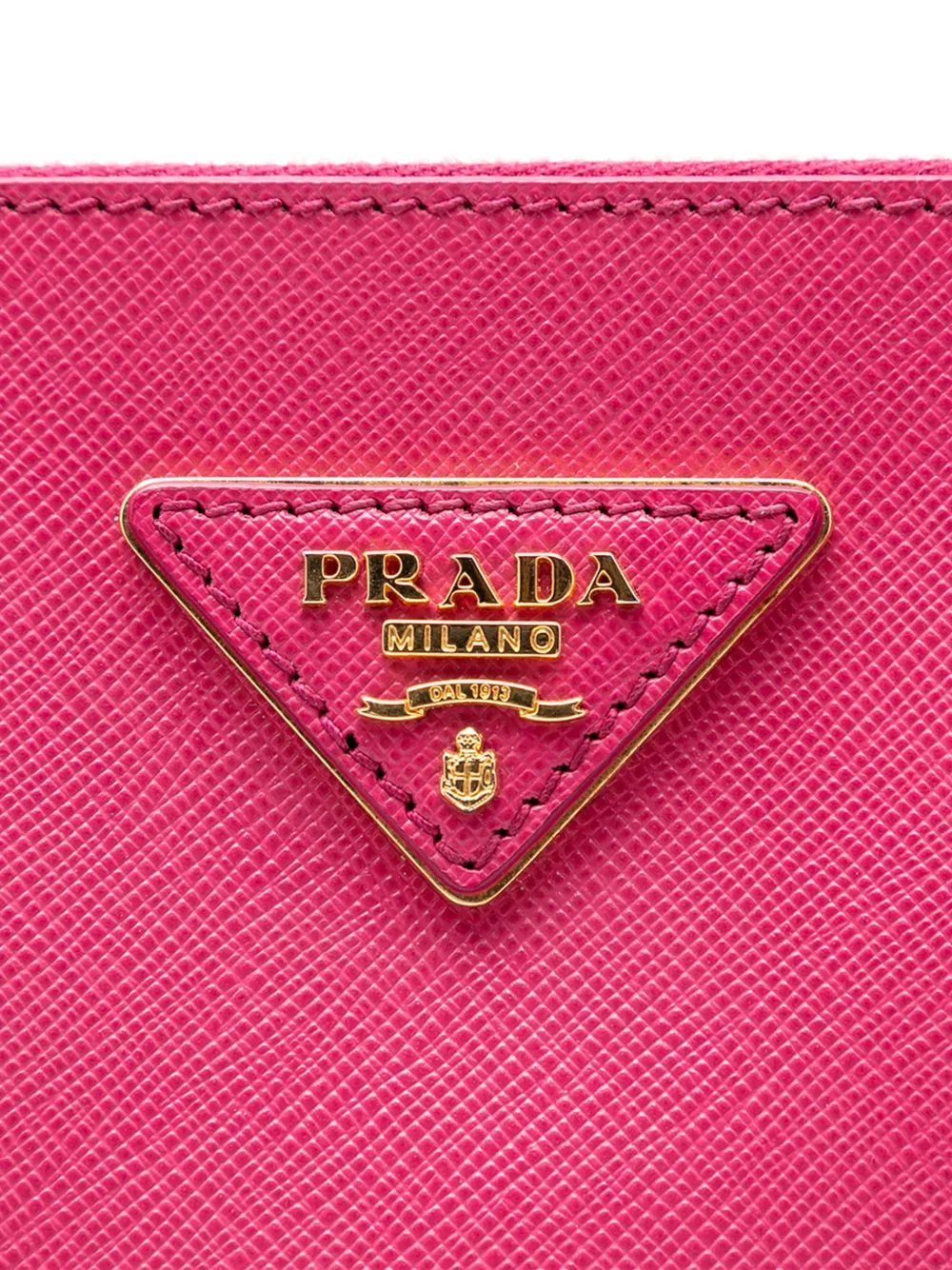 Prada Pre-Owned 2010-2025 Medium Saffiano Lux Galleria Double Zip