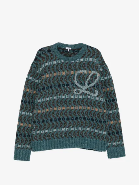 LOEWE logo patterned jumper