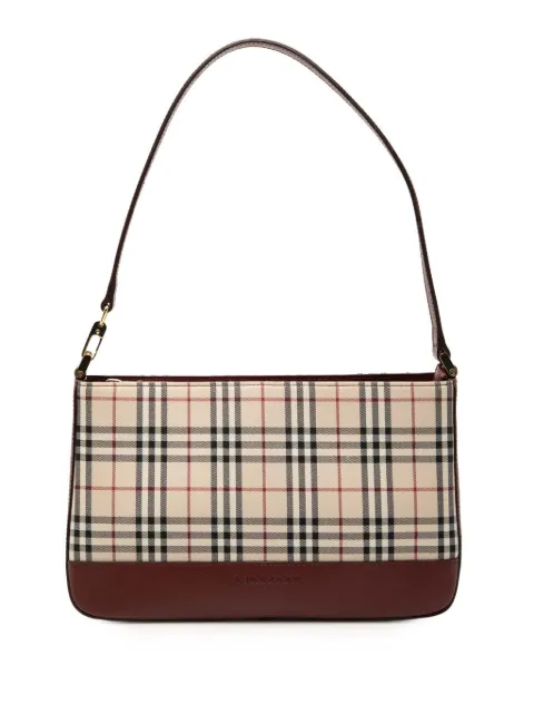 Burberry Pre-Owned 2000-2017 House Check Canvas shoulder bag